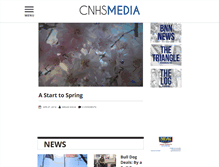 Tablet Screenshot of cnhsmedia.com
